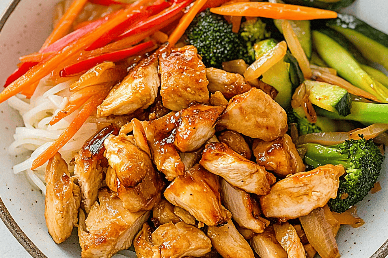 Easy & Delicious Grilled Hibachi Chicken Bowl Recipe