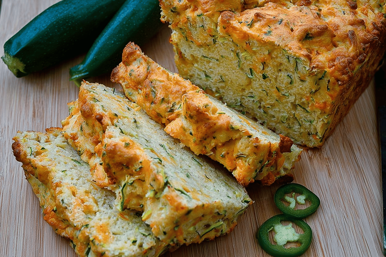 Zucchini Cheese Bread