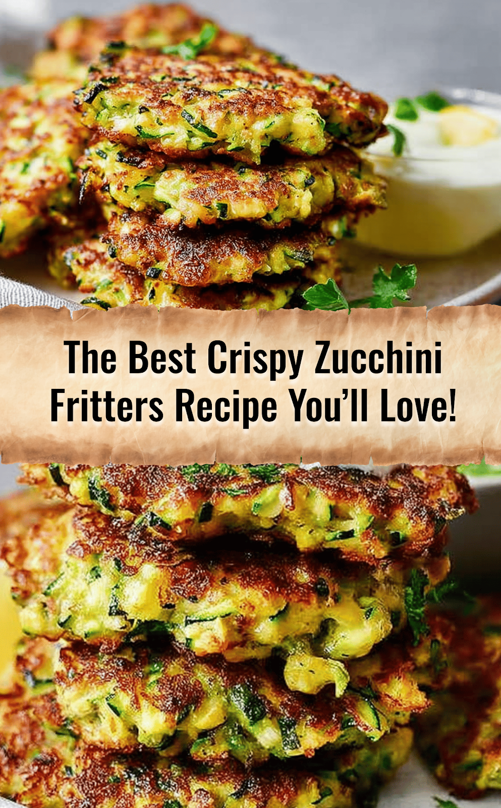 Crispy Zucchini Fritters Recipe