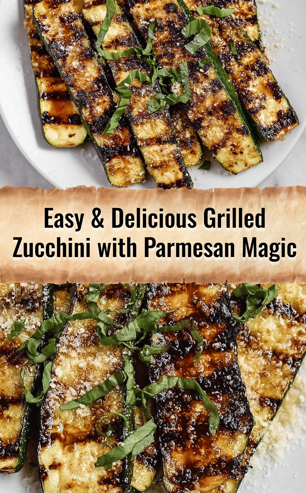 Grilled Zucchini with Parmesan