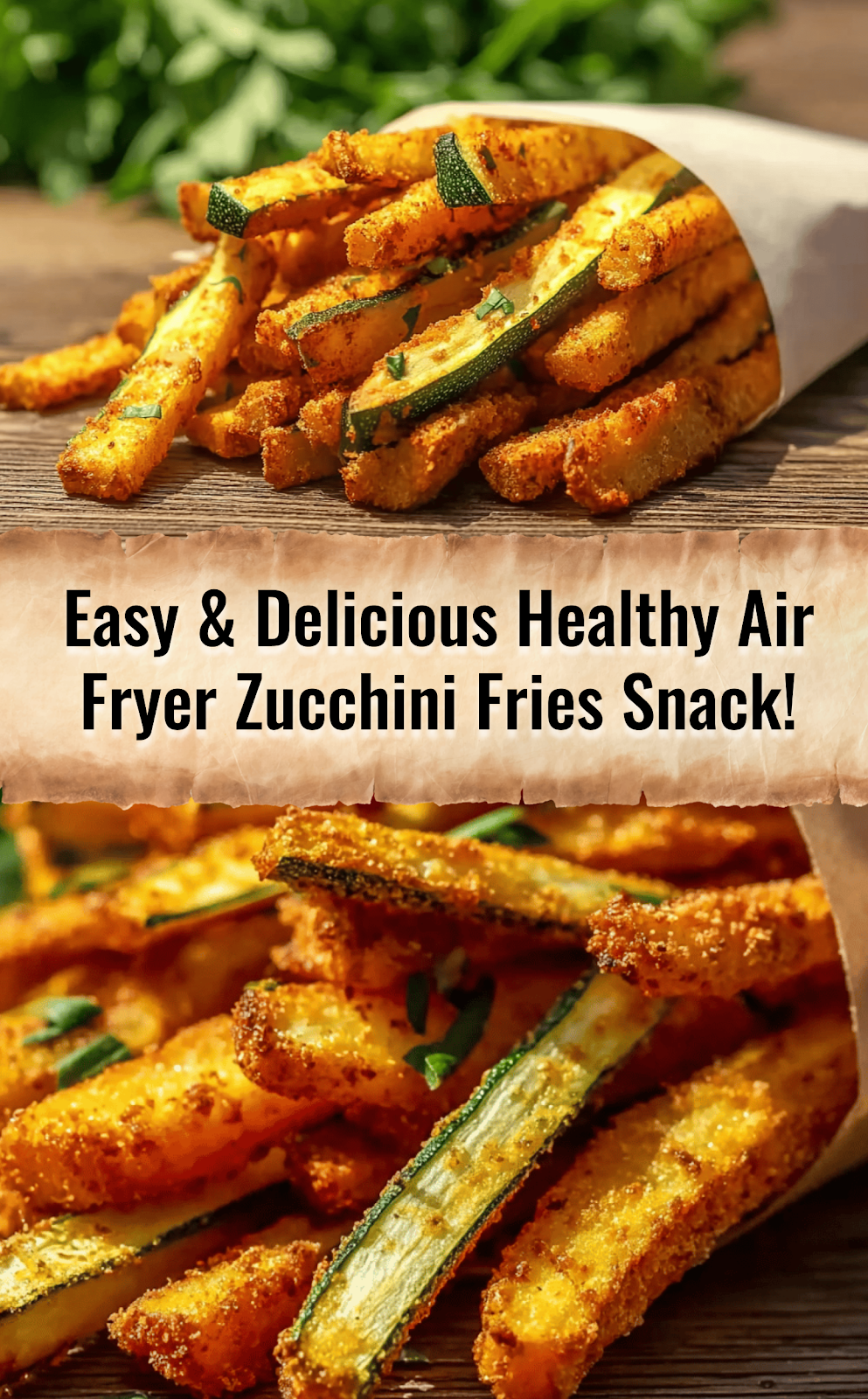 Healthy Air Fryer Zucchini Fries: Your New Favorite Snack!