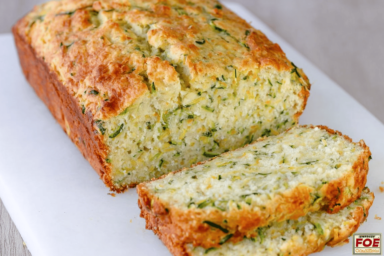 Best Ever Zucchini Cheddar Bread