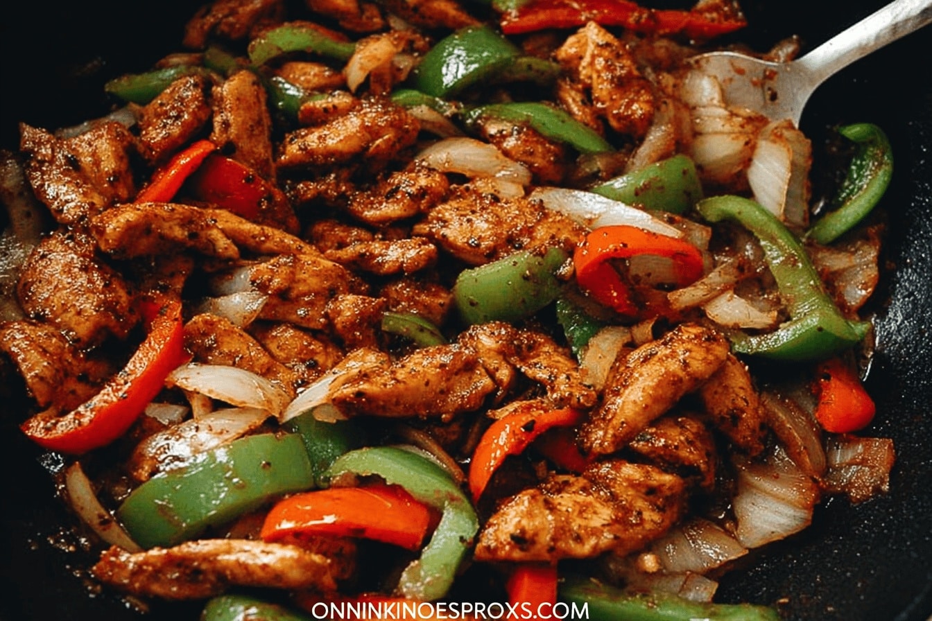 Black Pepper Chicken