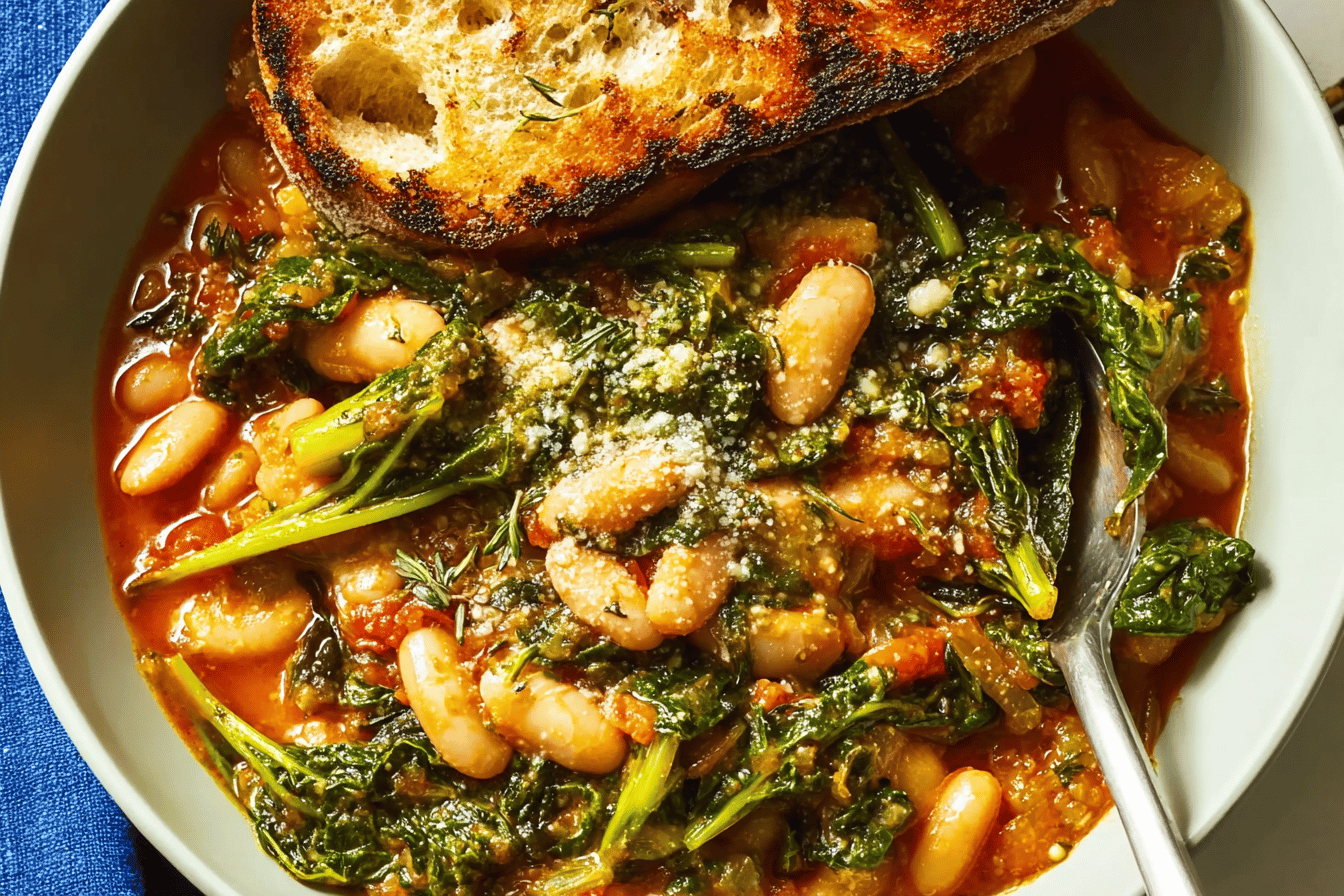 Delicious Mediterranean White Beans & Greens Recipes
