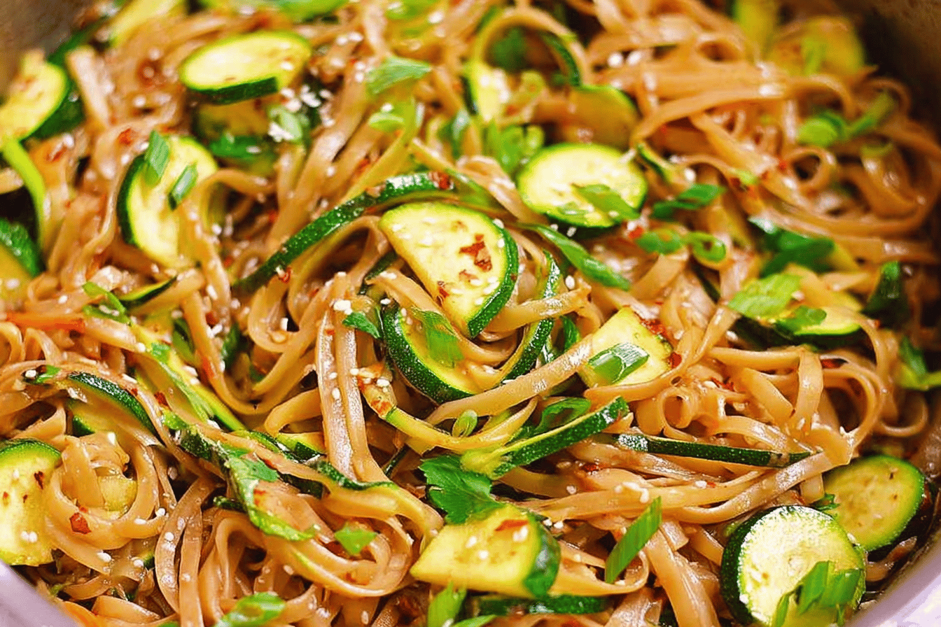 Thai Zucchini Noodles