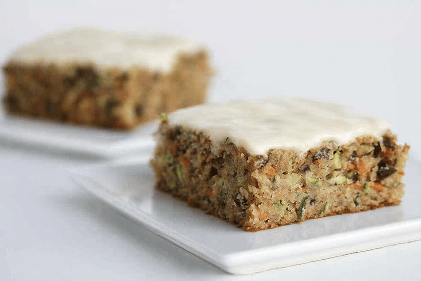 The Best Zucchini Bars