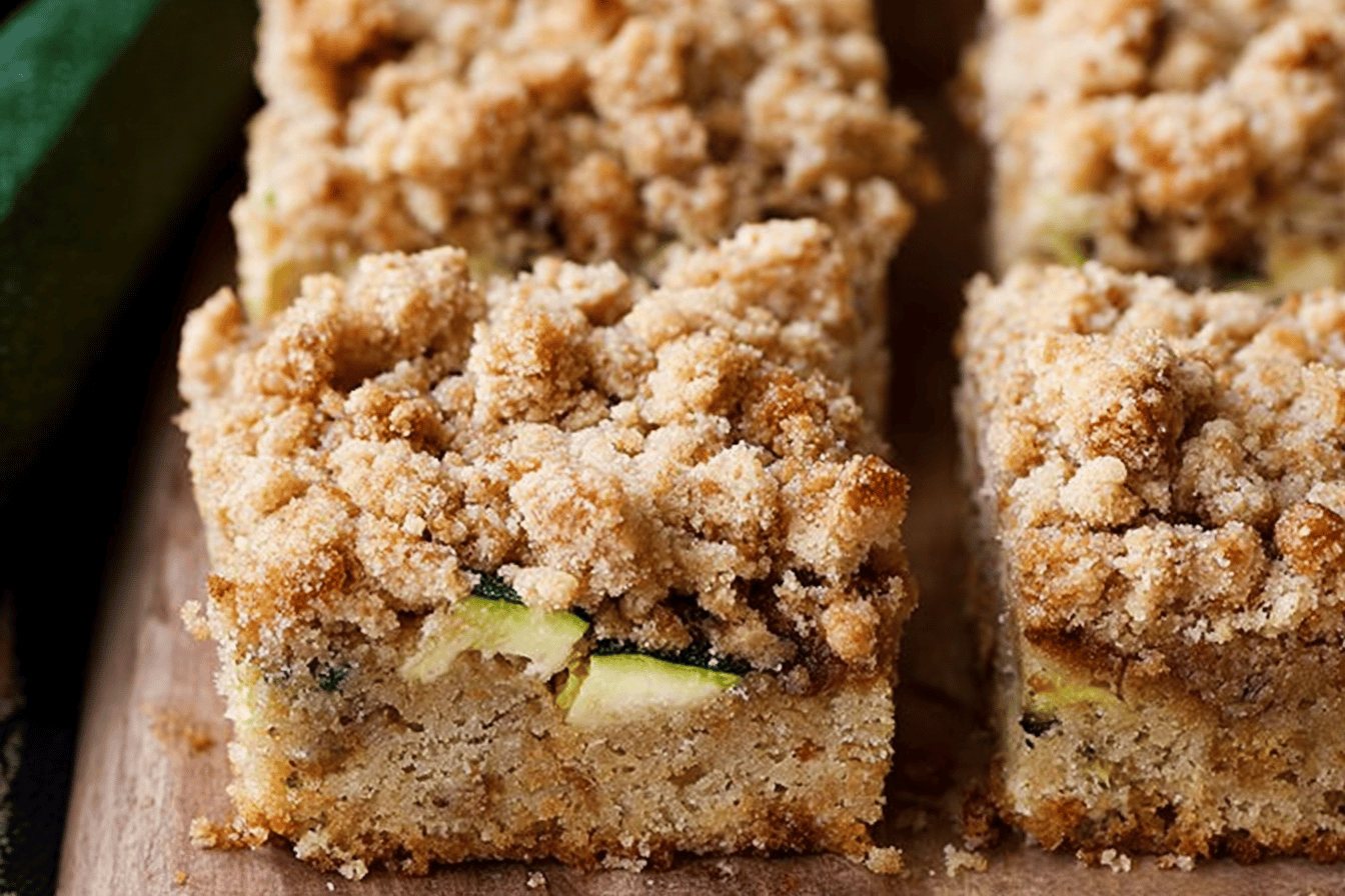 Zucchini Crumb Cake
