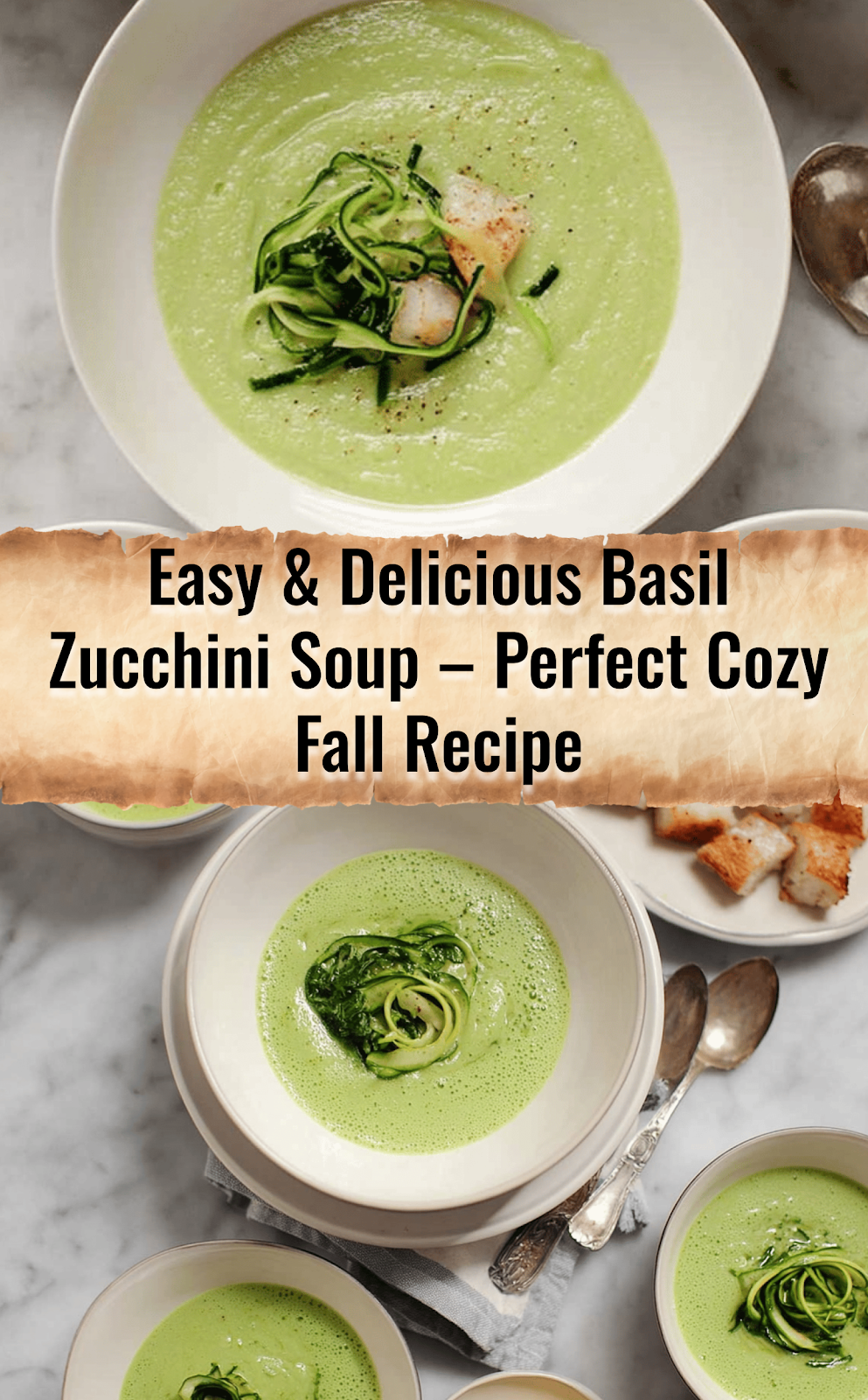 Basil Zucchini Soup