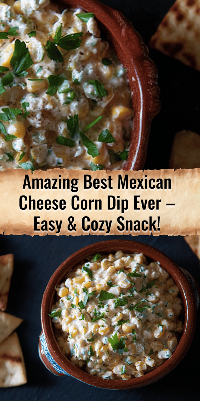 Best Mexican Cheese Corn Dip Ever