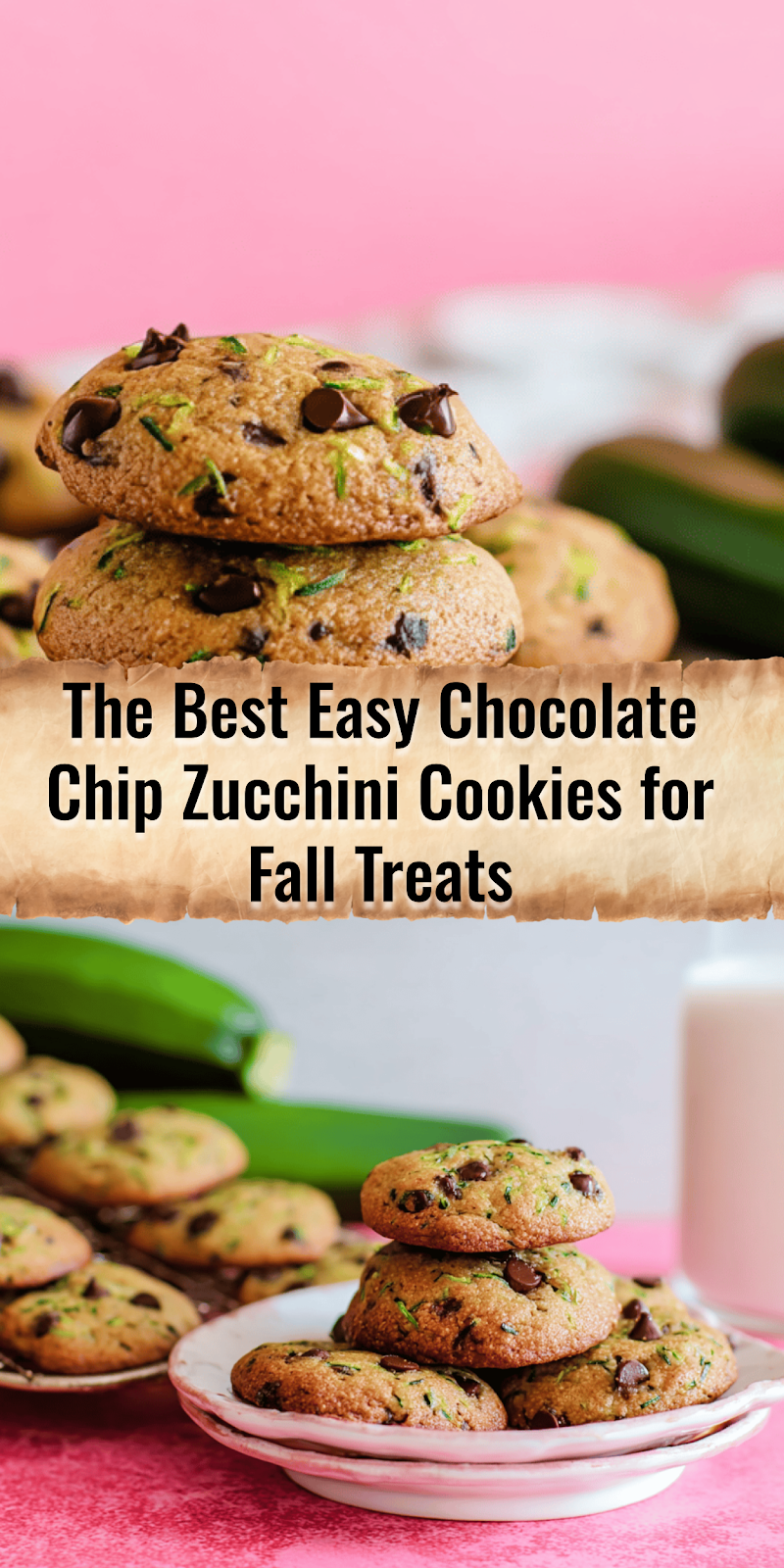 Chocolate Chip Zucchini Cookies