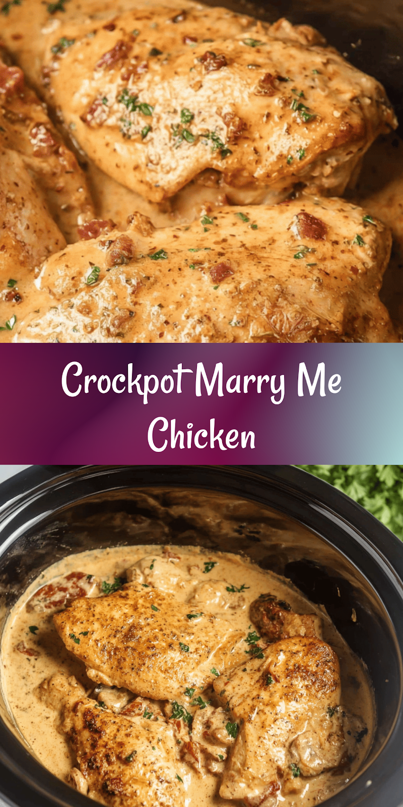 Crockpot Marry Me Chicken Recipe