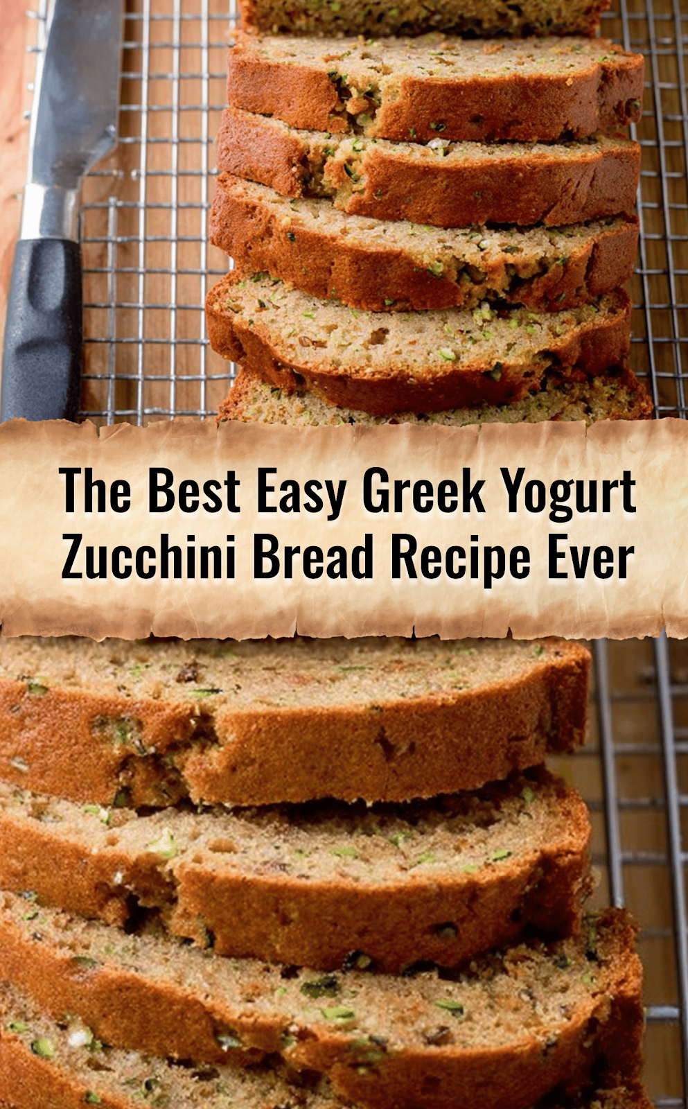 Greek Yogurt Zucchini Bread