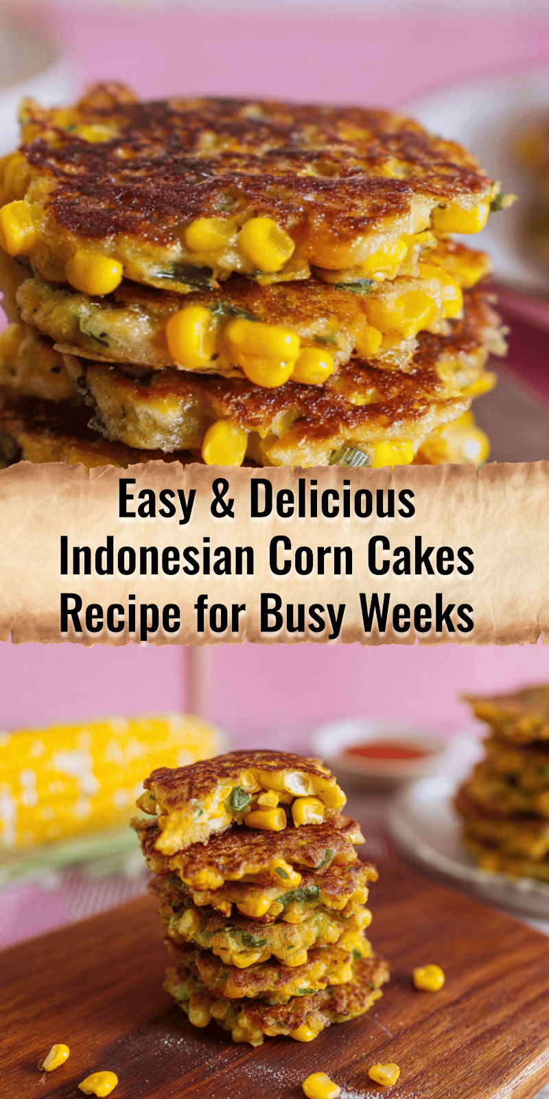 Indonesian Corn Cakes