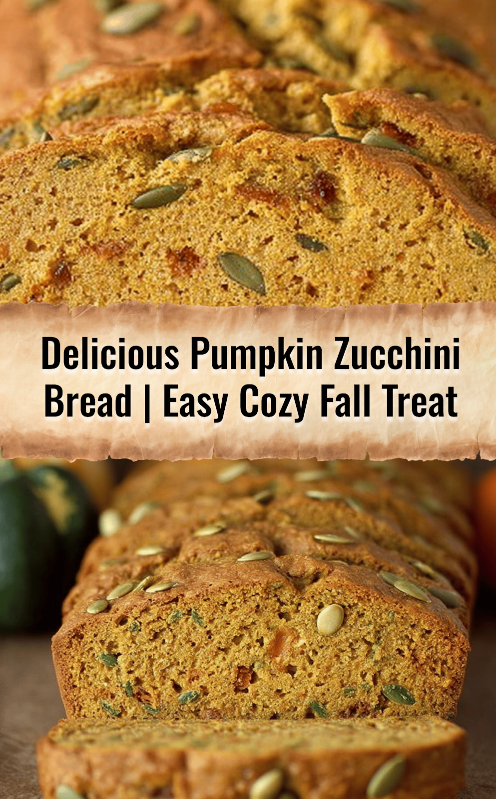 Pumpkin Zucchini Bread
