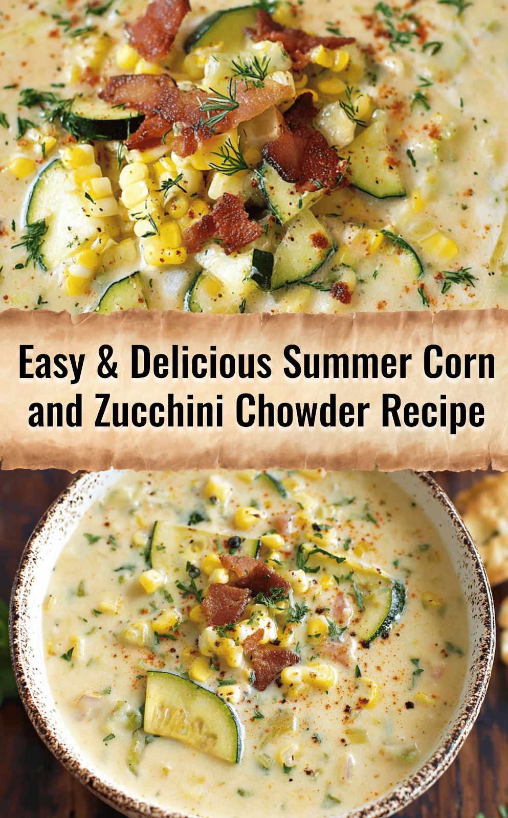 Summer Corn and Zucchini Chowder