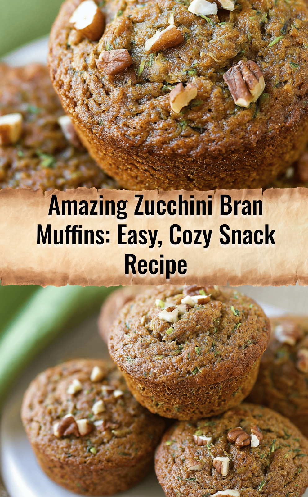 Zucchini Bran Muffins