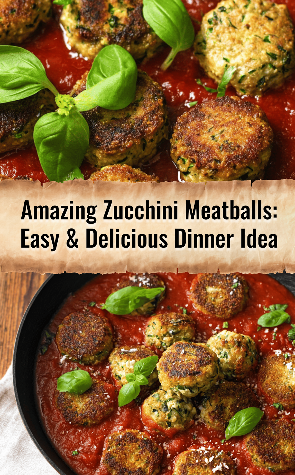 Zucchini Meatballs
