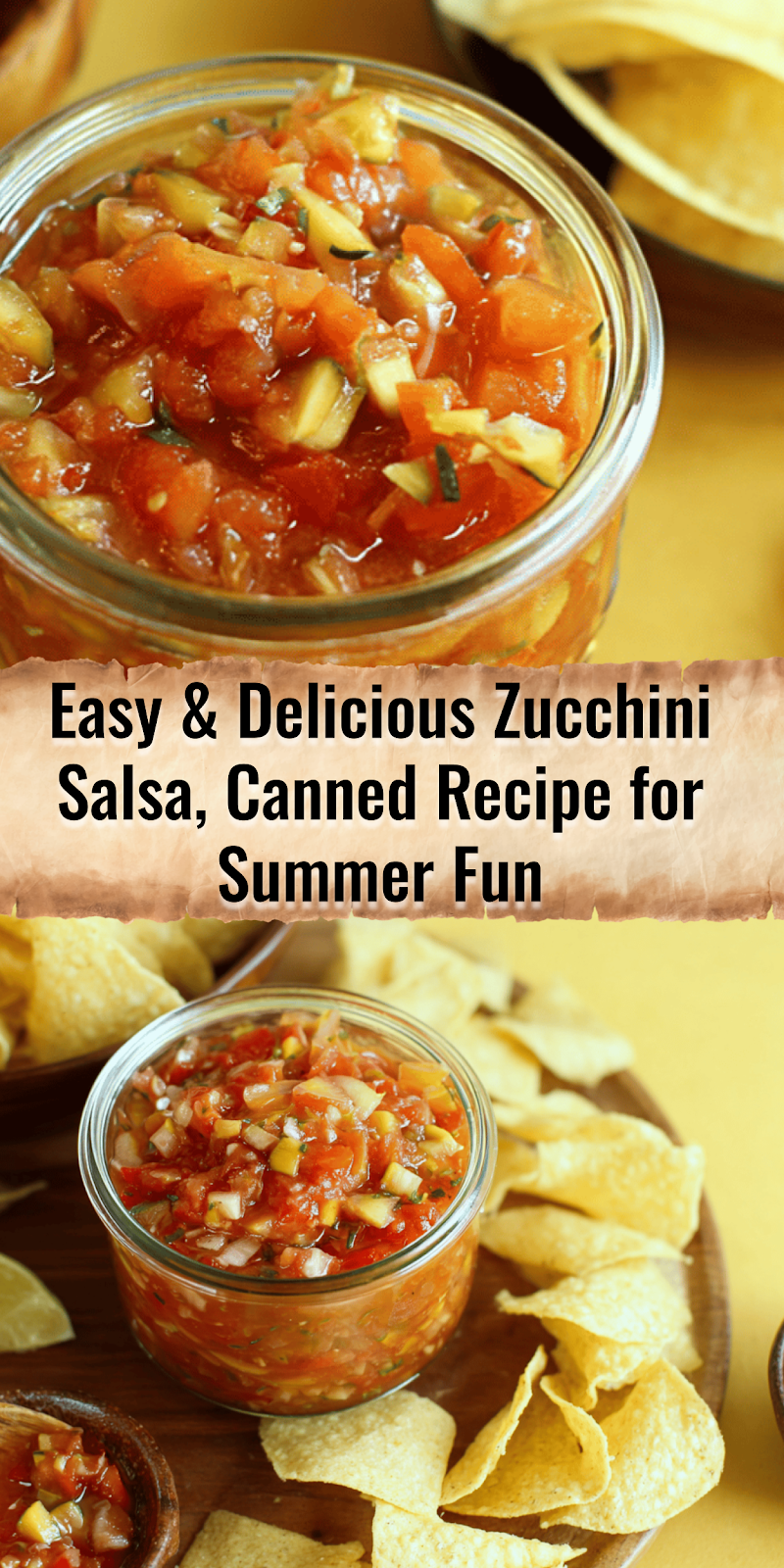 Zucchini Salsa, Canned