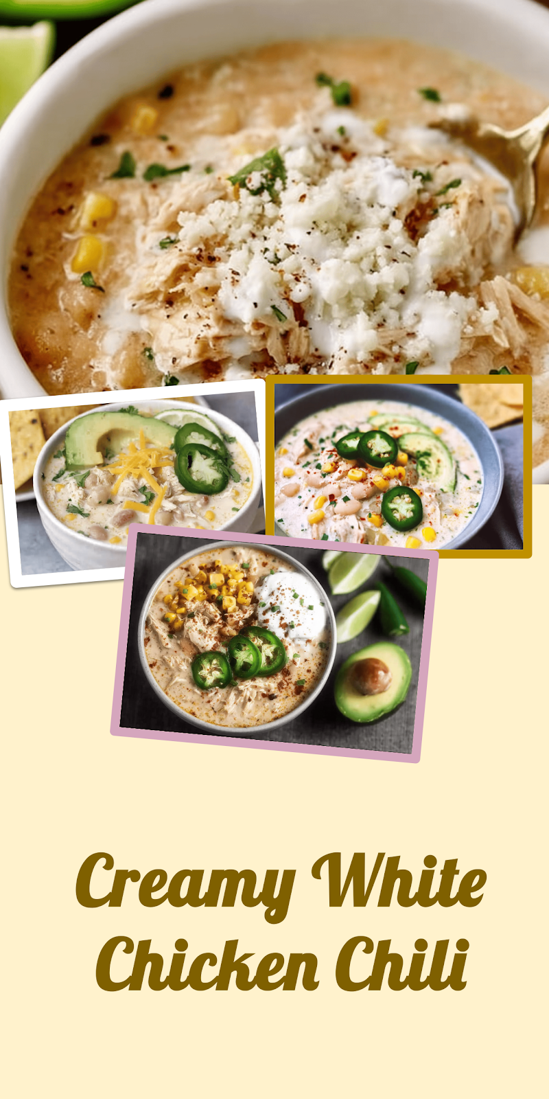 Creamy Crockpot White Chicken Chili – Ultimate 6-Ingredient Comfort