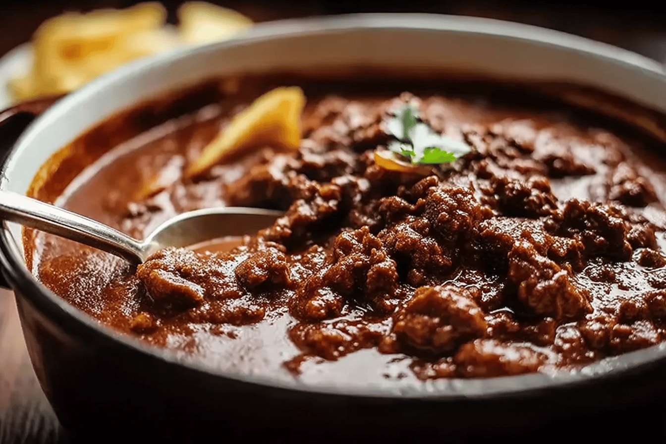 Authentic Texas Chili – Rich, Hearty & Flavorful!