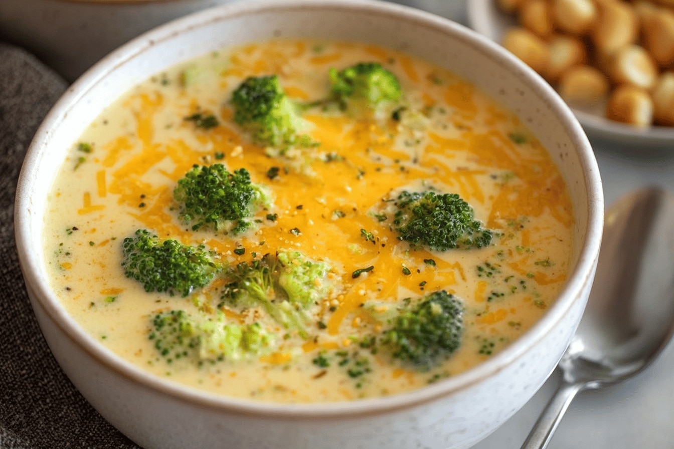 Broccoli Cheese Soup {The Best!}

