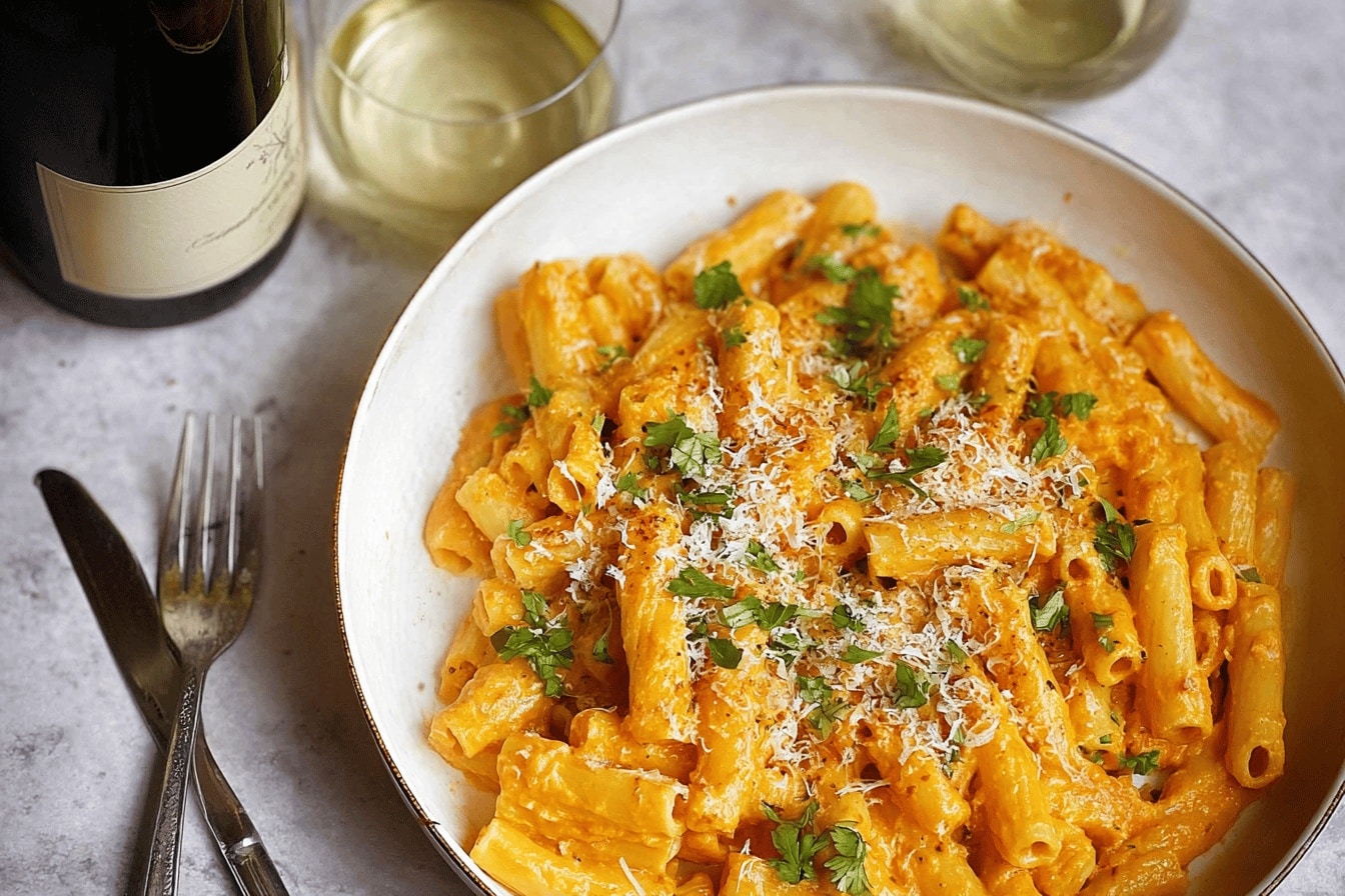 Creamy Pumpkin Pasta

