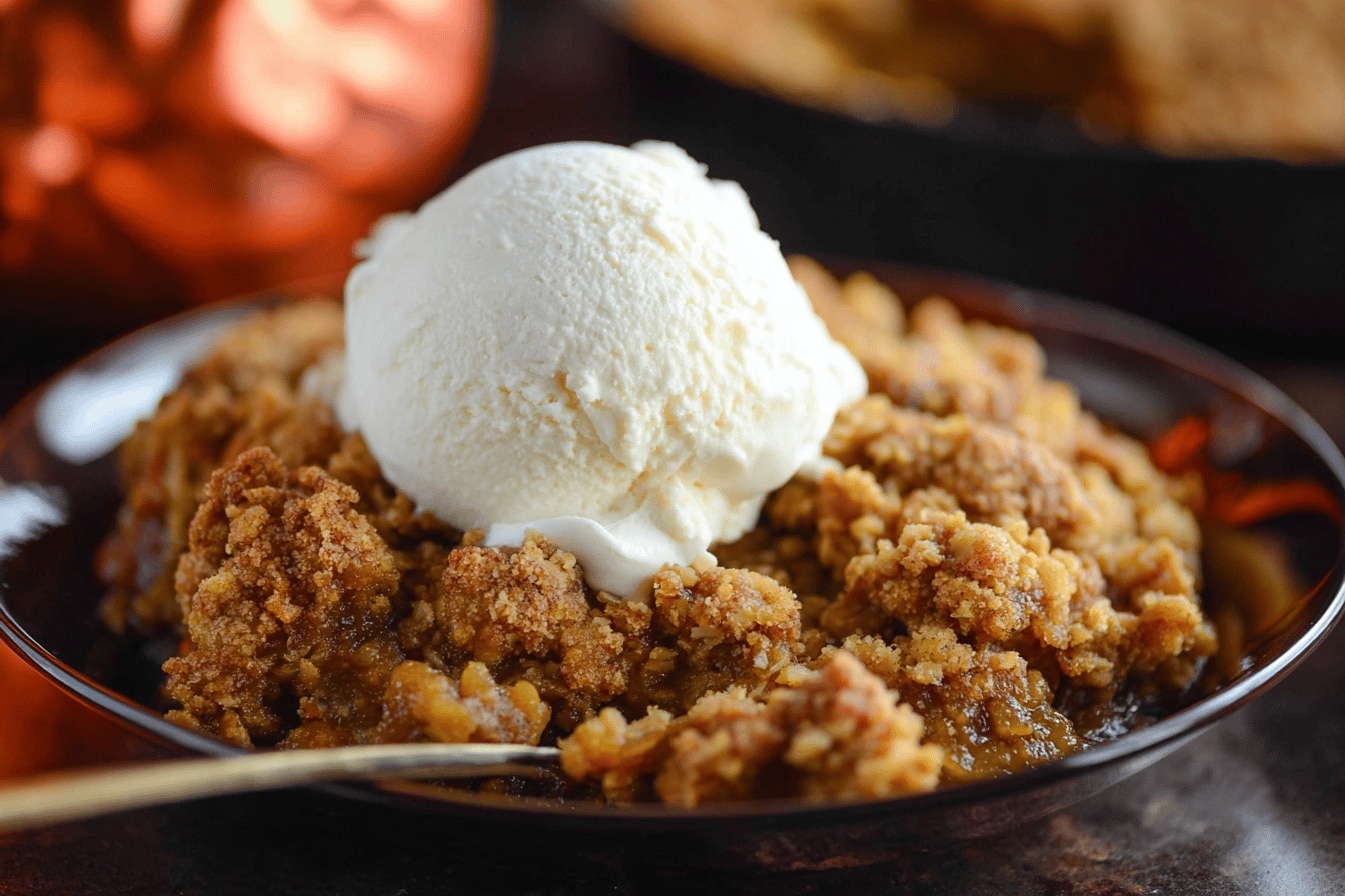 Easy Pumpkin Crisp