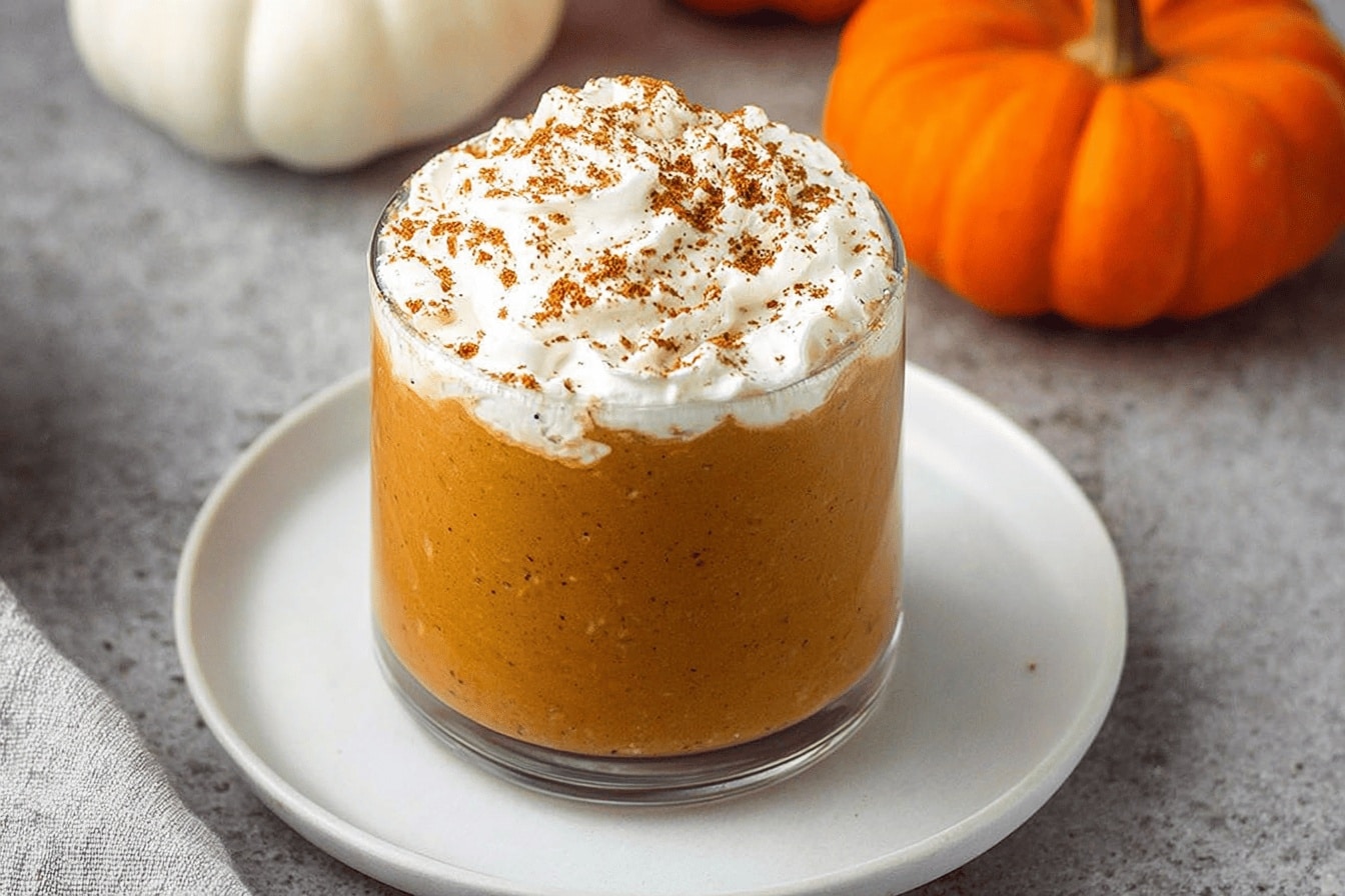 Homemade Pumpkin Frappuccino
