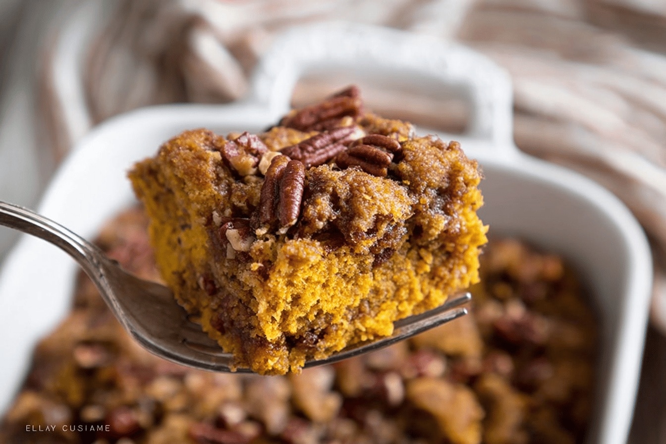 Pumpkin Pecan Coffee Cake