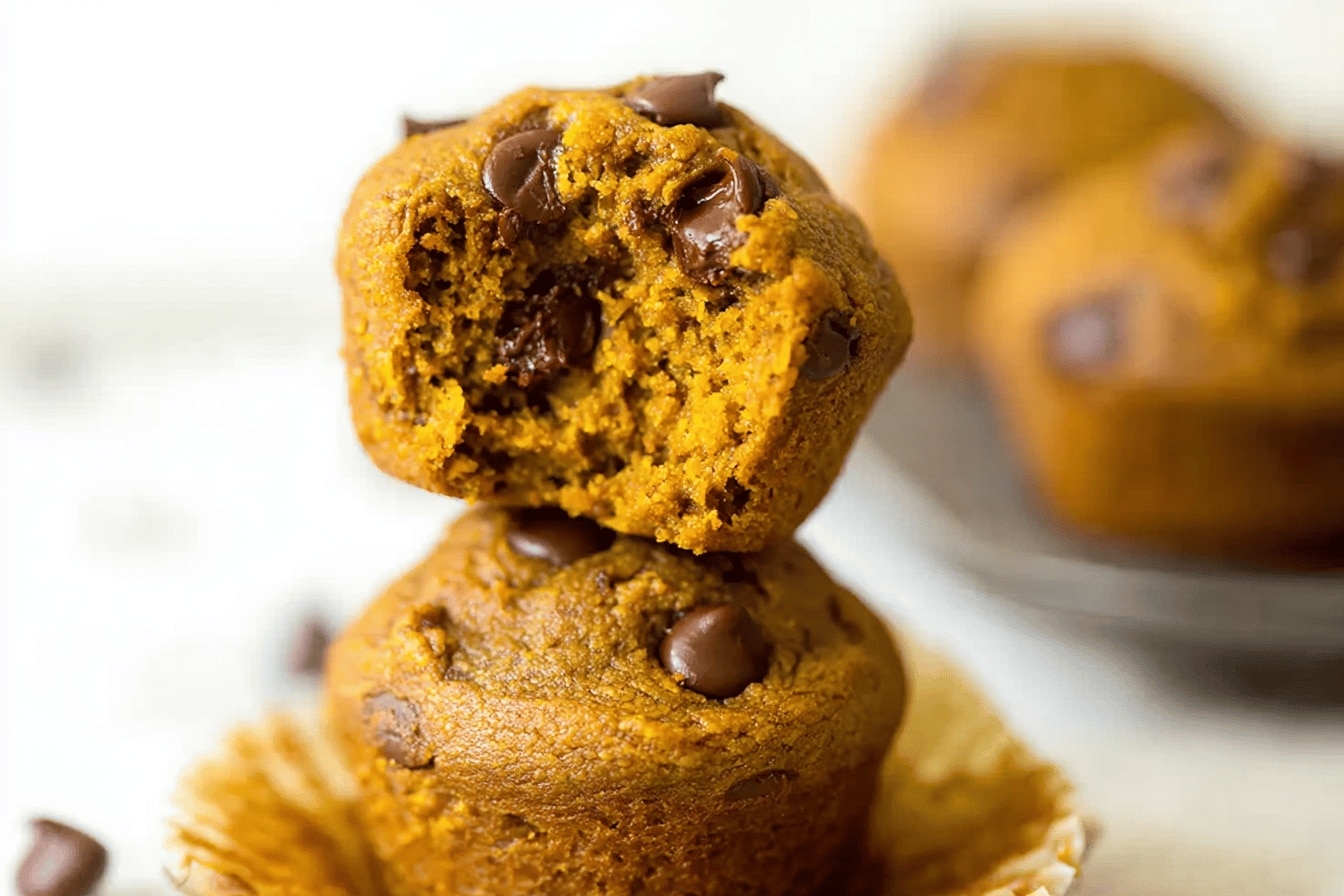 Pumpkin Protein Muffins (Gluten Free, Dairy Free)