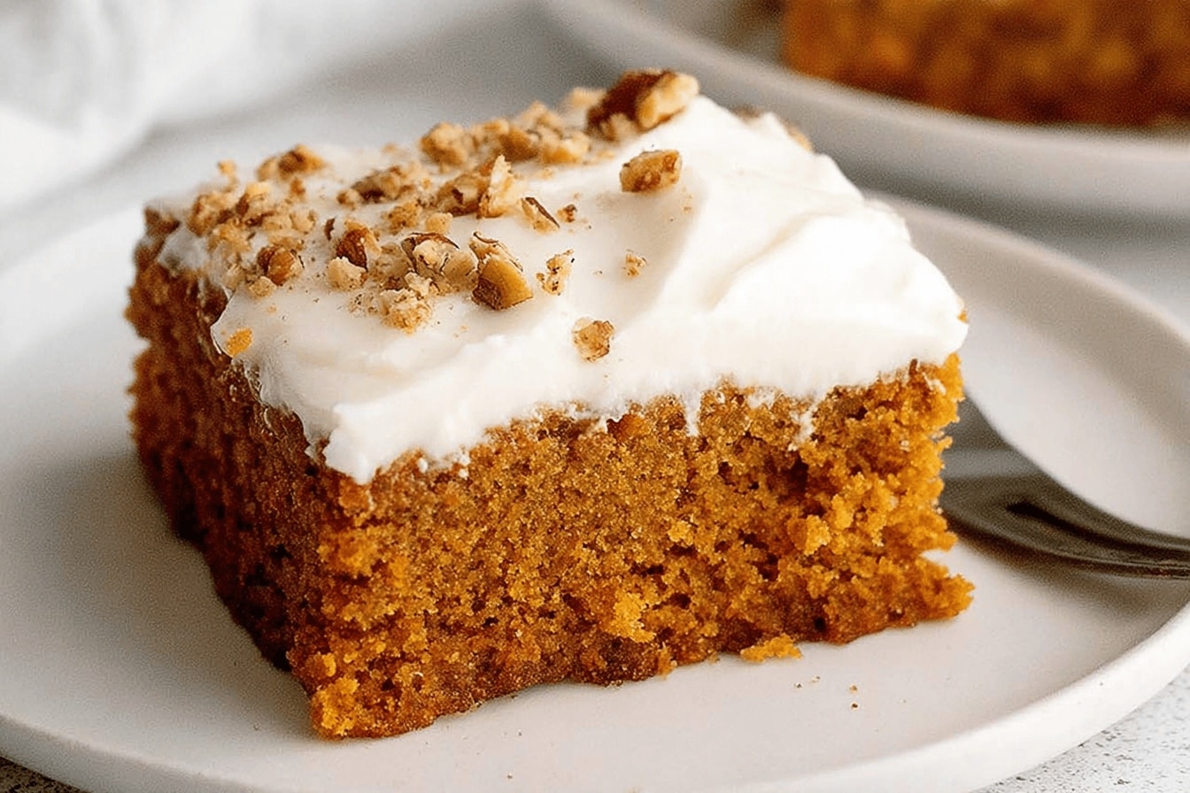Pumpkin Sheet Cake
