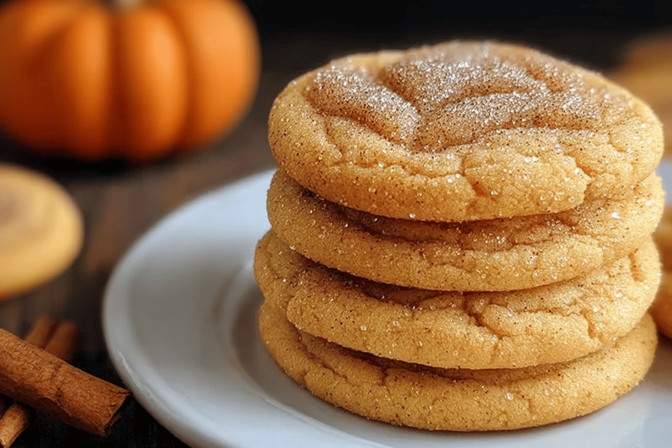 Pumpkin Spice Sugar Cookies