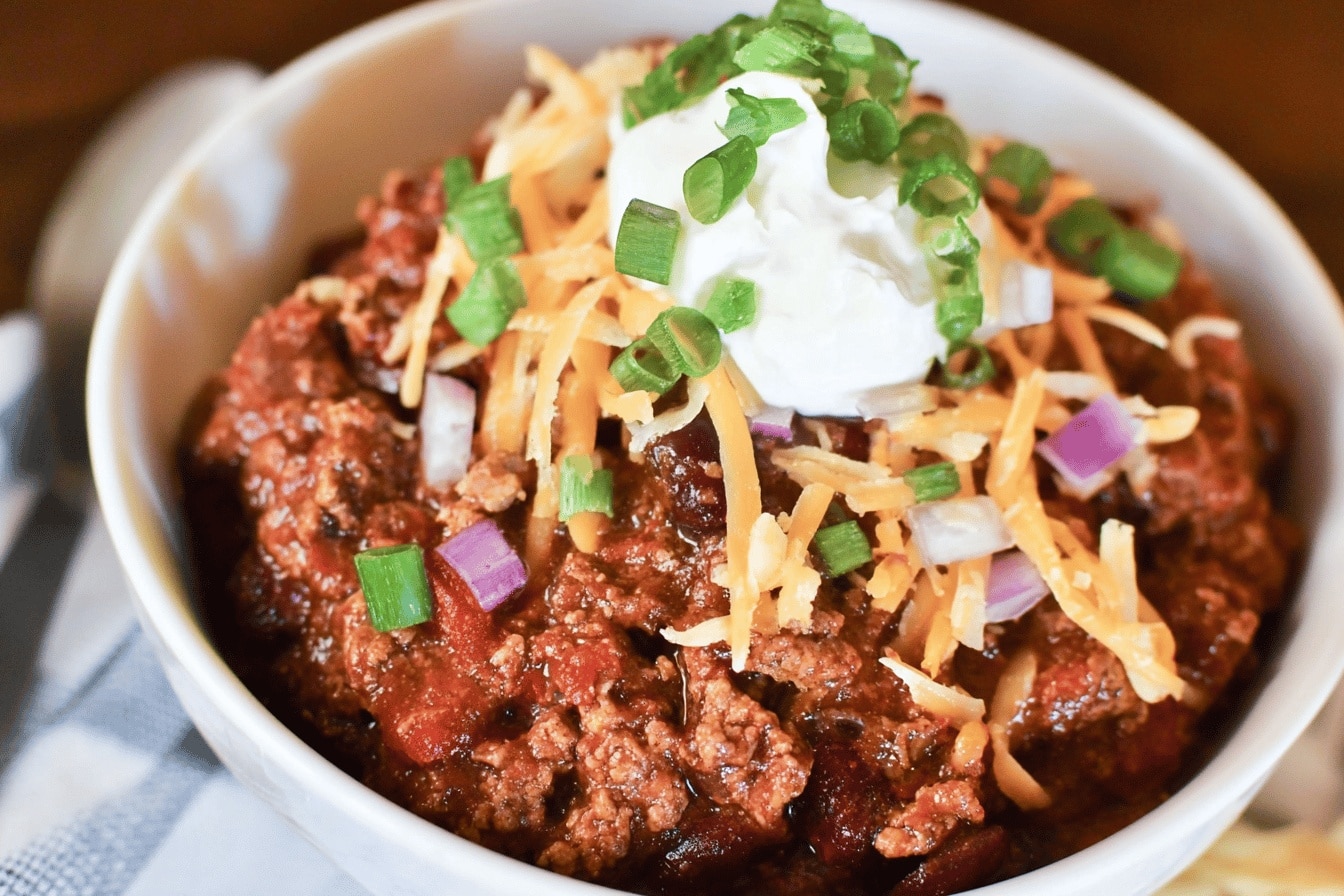 The BEST Texas Roadhouse Chili Recipe (With or Without Beans)