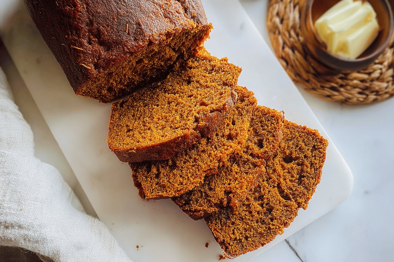 Vanilla Spiced Pumpkin Bread
