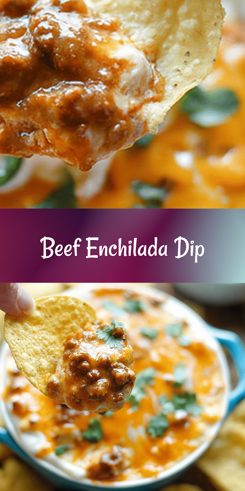 Beef Enchilada Dip