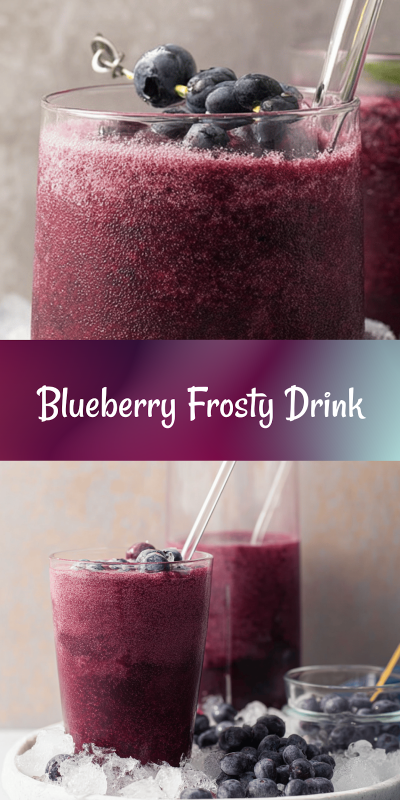 Blueberry Slushie