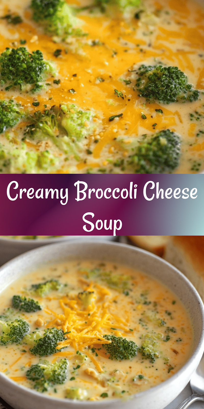 Broccoli Cheese Soup {The Best!}
