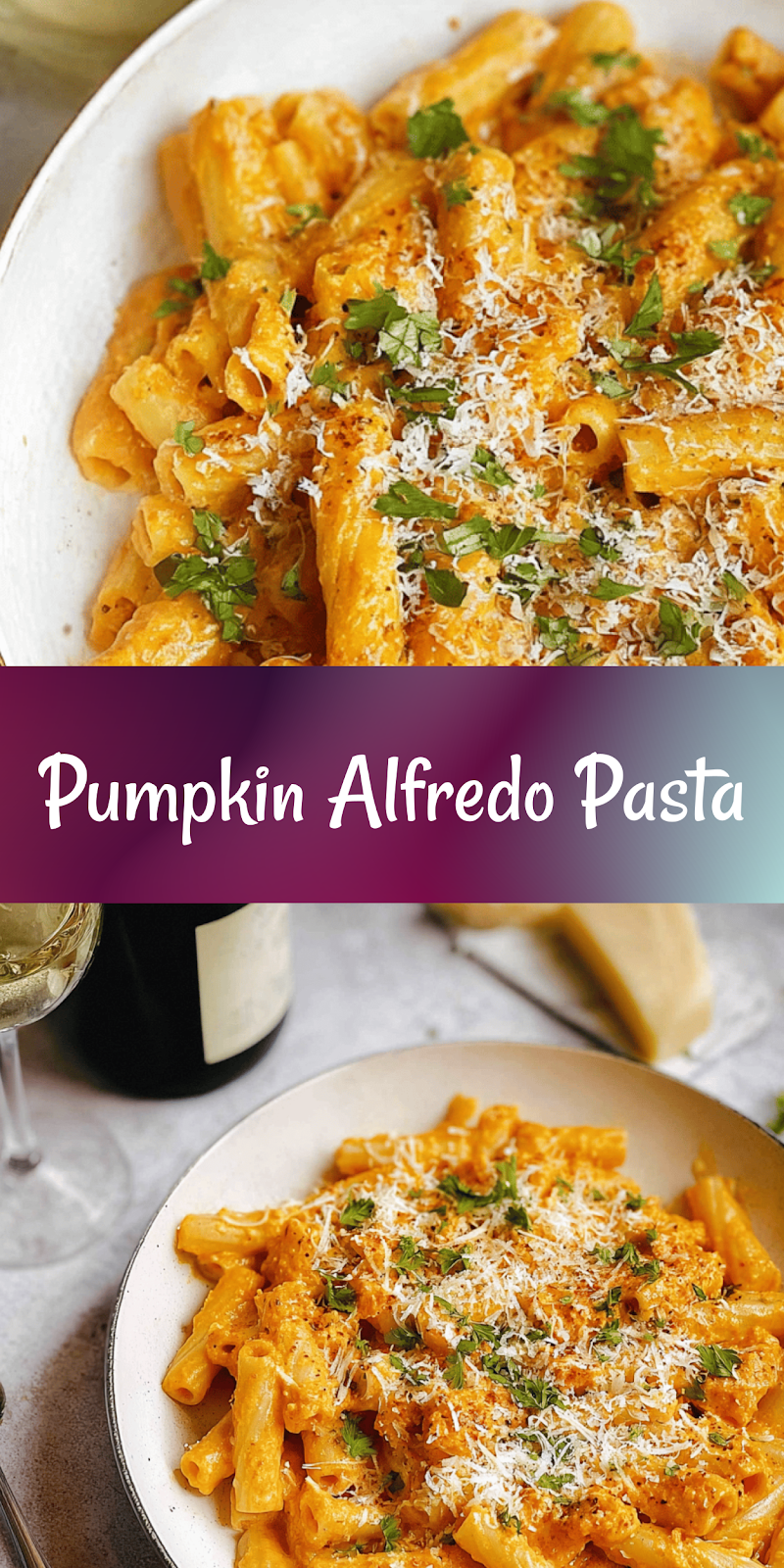Creamy Pumpkin Pasta

