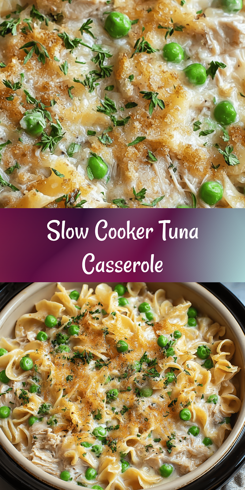 Crockpot Tuna Casserole