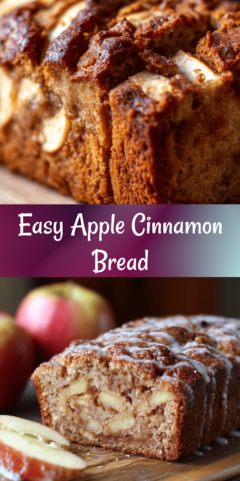 Easy Apple Cinnamon Bread Recipe | Julie Blanner