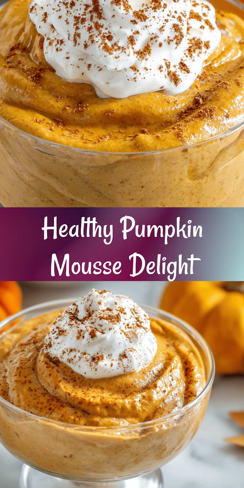 Healthy Pumpkin Mousse
