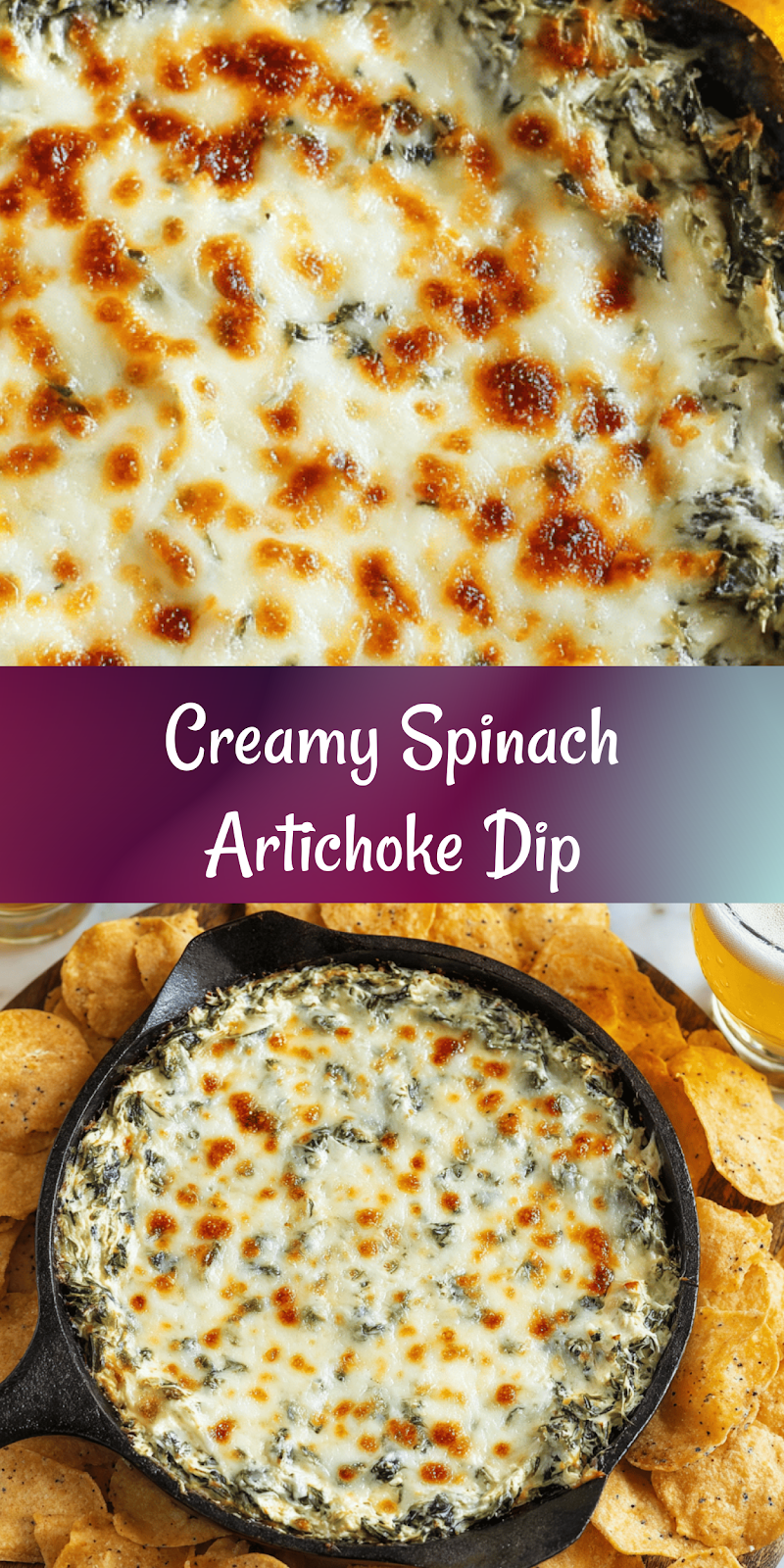 Hot Spinach and Artichoke Dip
