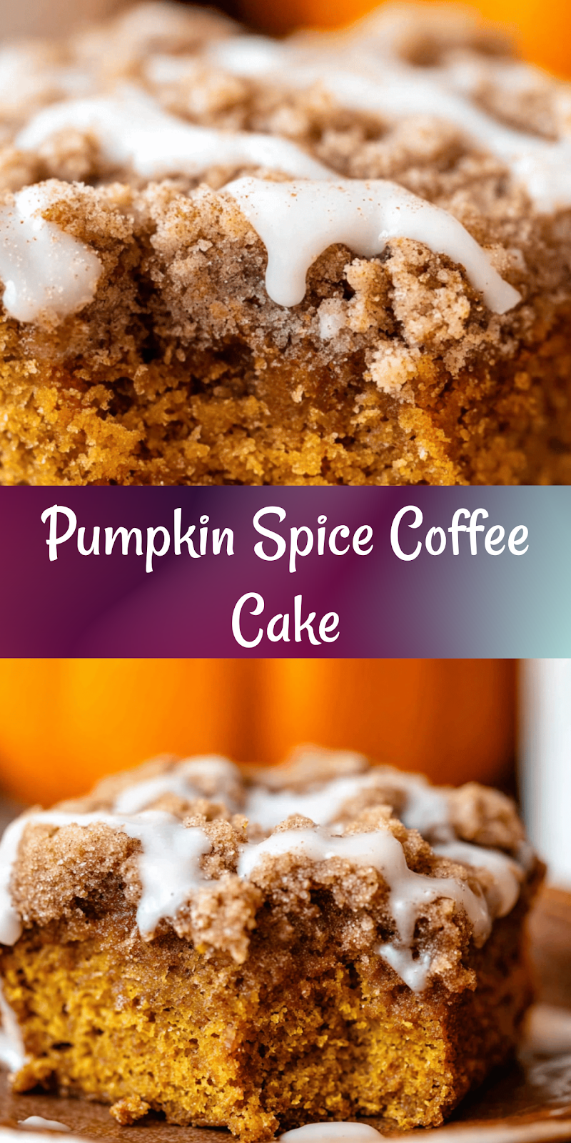 Pumpkin Coffee Cake Recipe