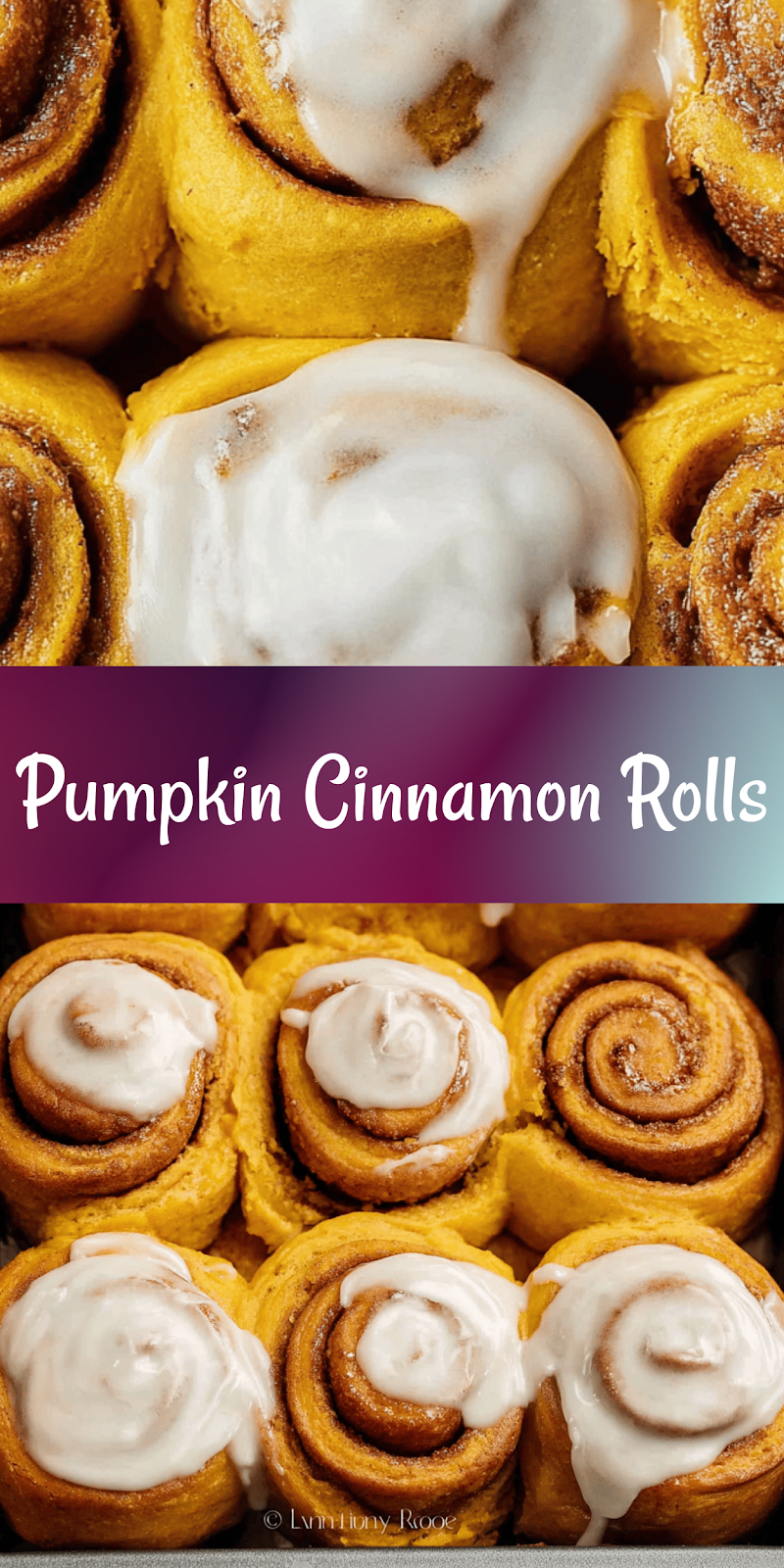 Small Batch Pumpkin Cinnamon Rolls 