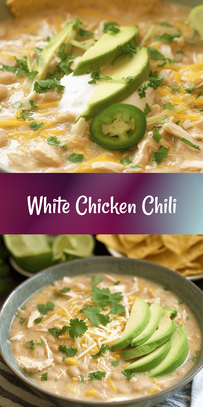 The Best White Chicken Chili
