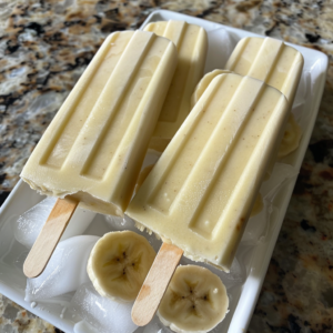 Banana Pudding Popsicles