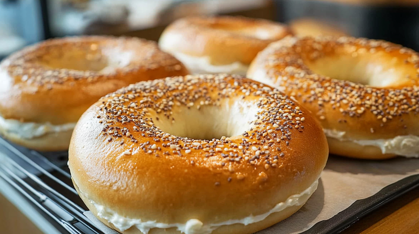 Bagels with Cream Cheese