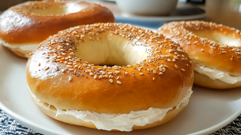 Bagels with Cream Cheese