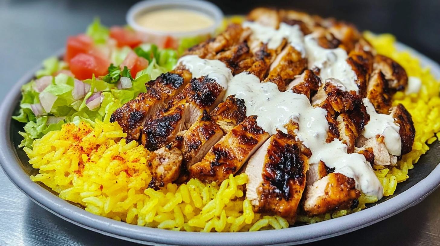New York Street-Style Chicken and Rice
