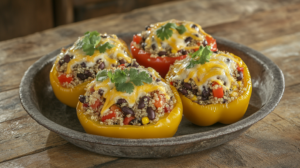 Southwest Quinoa-Stuffed Peppers - Healthy and Flavorful Recipe